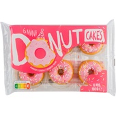 Neutraal mini cakejes framboos smaak