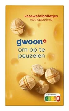 G'Woon g'woon kaaswafelbolletjes