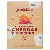 Magic Time Magic Time flaming hot cheddar popcorn