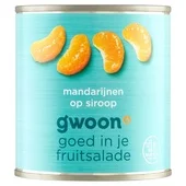 G'Woon mandarijn partjes op siroop