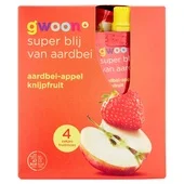 G'Woon knijpfruit aardbei-appel