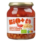 Bio+ Bio+ Biologische witte bonen in tomatensaus
