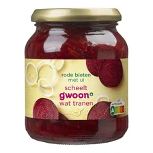 G'Woon g'woon rode biet met ui