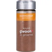 G'Woon g'woon kruiden nootmuskaat gemalen
