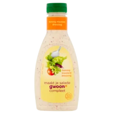 G'Woon g'woon honing mosterd dressing