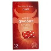 G'Woon g'woon bouillonblok rund
