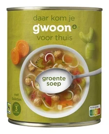 G'Woon g'woon groentesoep