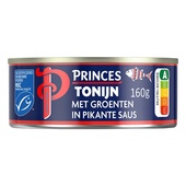 Princes Princes tonijnstukken in groenten met pikante saus