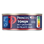 Princes Princes tonijnstukken in groenten met pikante saus
