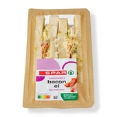 Spar Spar sandwich bacon ei