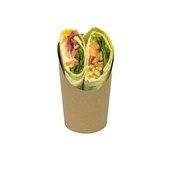 Bloemcool Bloemcool vegan spinazie wrap hummus gegrilde groenten