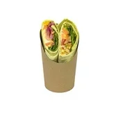 Bloemcool Bloemcool vegan spinazie wrap hummus gegrilde groenten