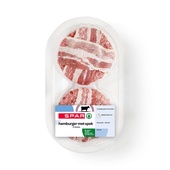 Spar Spar hamburger met spek