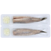 Neutraal haring met ui