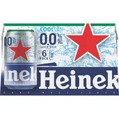 Heineken Heineken pils 0.0 cool 6-pack blik 330 ml