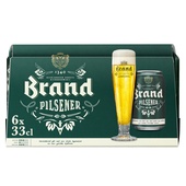 Brand Brand bier blik 6x330ml