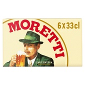 Birra Moretti Birra moretti blik 6x330 ml
