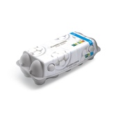 Neutraal scharreleieren wit