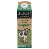 Den Eelder Den Eelder yoghurt boeren vol