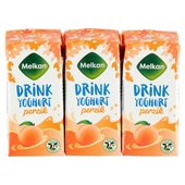 Melkan Melkan drinkyoghurt perzik 6-pack