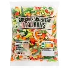 Italiaanse stijl roerbakgroente