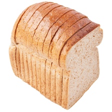 Ribbelbrood bruin half