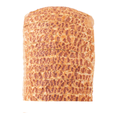 Tijgerbrood volkoren half