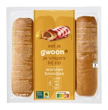 g'woon Worstenbroodjes