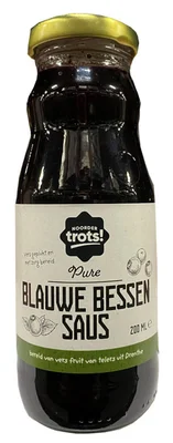Noordertrots Dessertsaus Blauwe Bessen