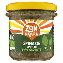 Zonnatura Groentespread Spinazie Pijnboompit pot