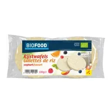Biofood Rijstwafels Yoghurt