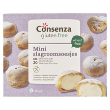 Consenza Mini Slagroomsoesjes Glutenvrij