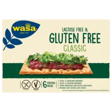 Wasa Gluten- & Lactosevrij Knäckebröd Classic