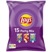 Lay's Partymix Paprika, Naturel, Bugles