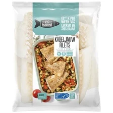 Vis Marine Kabeljauw Filets 4 tot 6 stuks