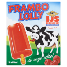 De Friesche Koe Frambo Lolly