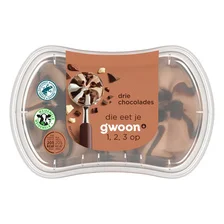 G'woon mini drie chocolades