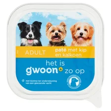 g'woon Adult Pate met Kip en Kalkoen