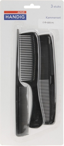 Altijd Handig Kammenset Zwart