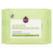 Derlon Gezichtsreinigingsdoekjes Verfrissend