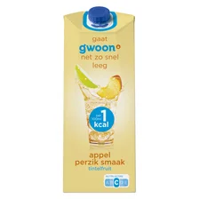g'woon Appel - Perzik Tintelfruit Light