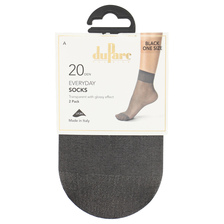 DuParc Sokken  Lycra 20DEN zwart OS