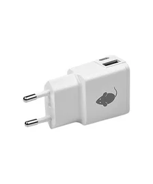 USB Laadstekker 2.4a 1x USB/5V and 1x USB-C/5V.
