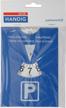 Altijd Handig Parkeerschijf Blauw