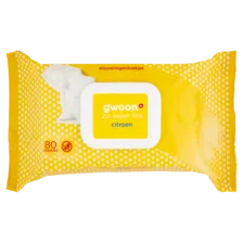 g'woon reinigingsdoekjes citroengeur