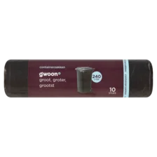 g'woon Containerzakken 240 Liter