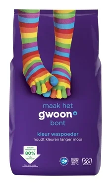 g'woon Kleur Waspoeder 30 Wasbeurten