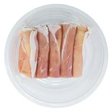 Serranohamrolletjes met roomkaas