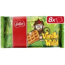 Lotus mini vanillewafel Aap