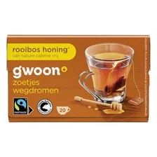 g'woon Rooibos Honingsmaak 20 x